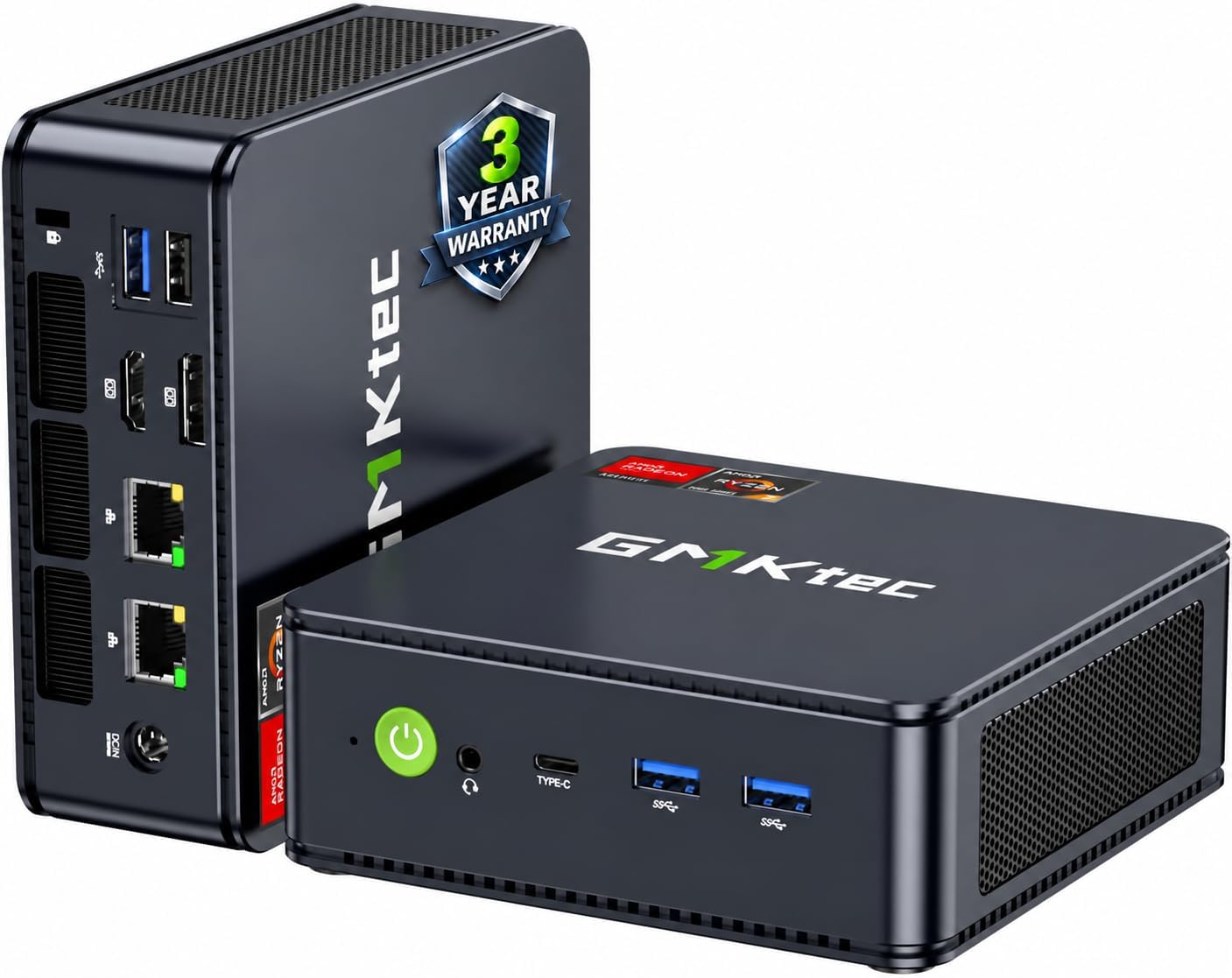 Detalle de GMKtec Mini PC with Ryzen 7 7730U