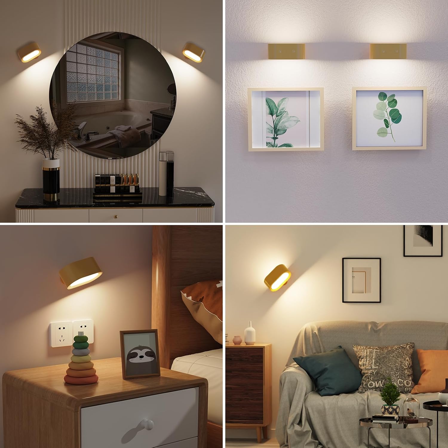 Thumbnail 4 de Coollamp Rechargeable Wall Light 1H timer ๐