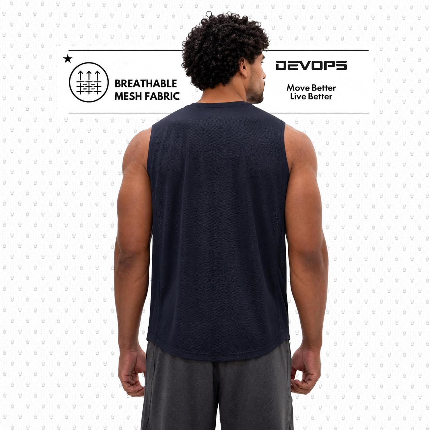 Thumbnail 4 de DEVOPS 3-Pack Muscle Tank Top