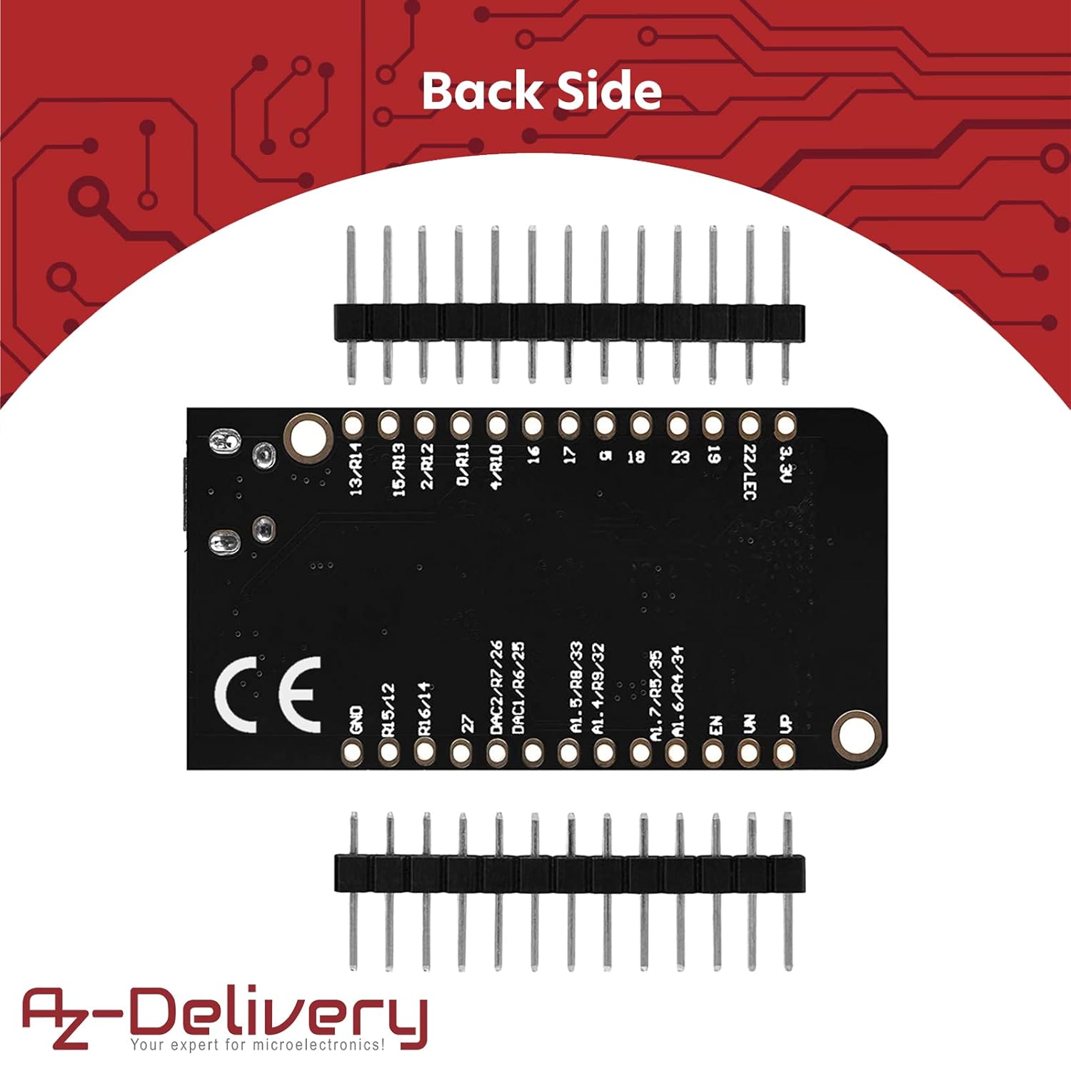 Thumbnail 4 de AZDelivery 5× LOLIN32 Lite V1.0 ESP32 Rev1 WiFi Bluetooth Boards with LiPo connector and 4MB flash