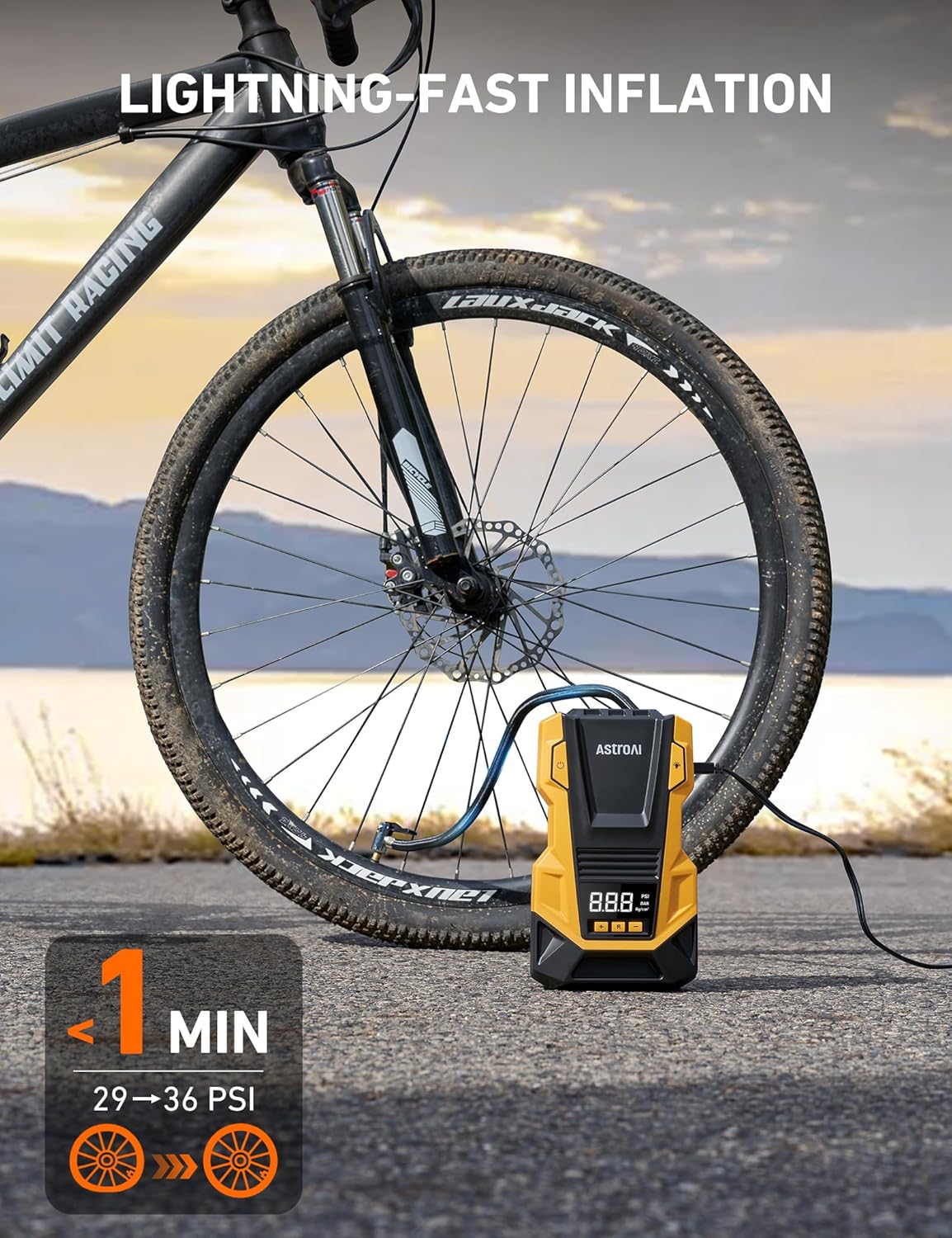 Thumbnail 3 de AstroAI CZK-3666 150PSI Portable Air Compressor