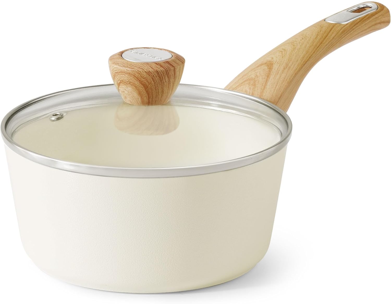 SENSARTE Ceramic Nonstick Sauce Pan 1.5 Quart