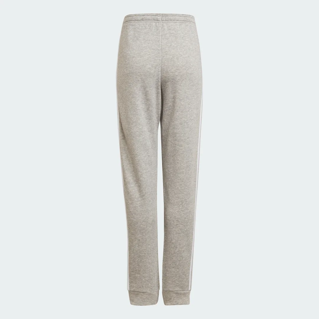 Detalle 2 de Adidas Essentials French Terry 3 bandas pantalón Gris