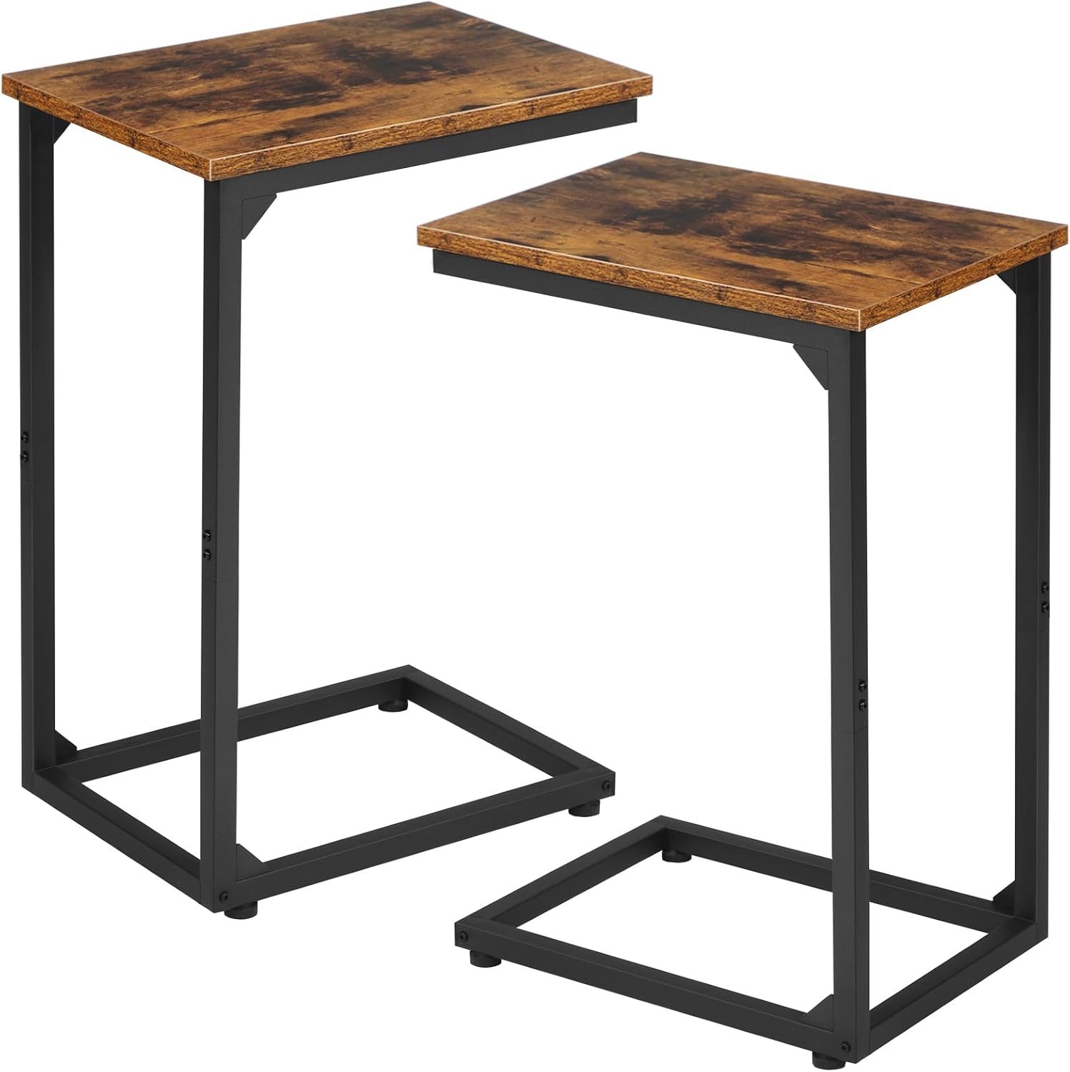 Detalle de AMHANCIBLE C-Shaped End Tables, Set of 2