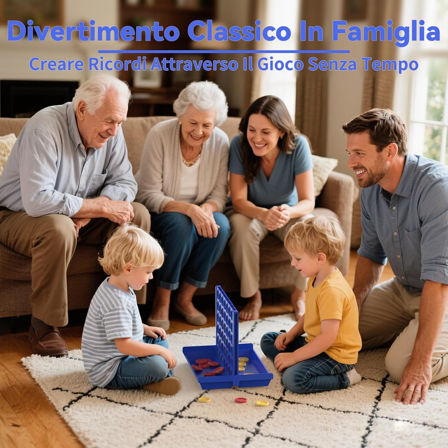 Detalle de Pup Go 4 in Linea Grande 4+ gioco da tavolo