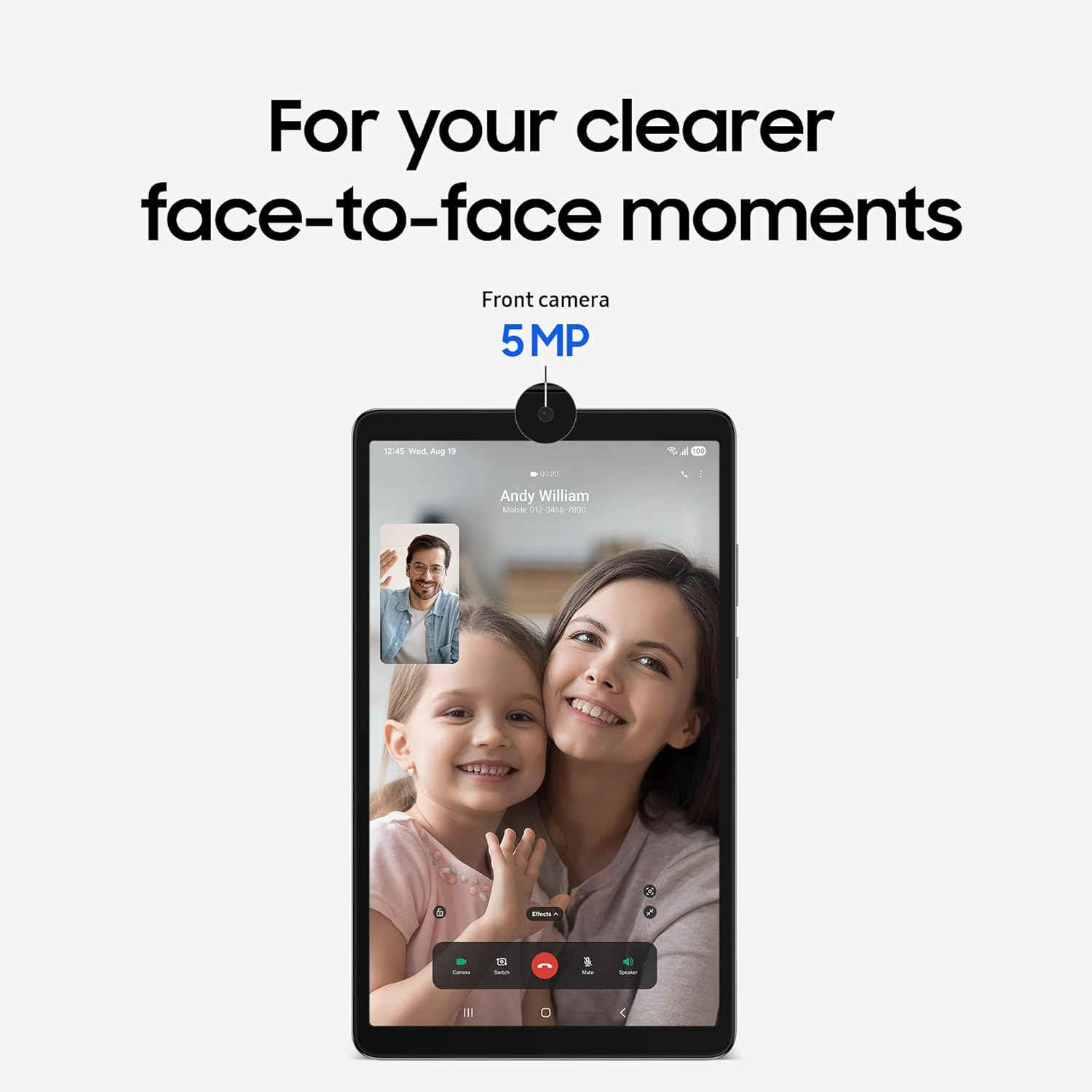 Thumbnail 4 de Samsung Galaxy Tab A11 8.7-inch Android Tablet (90Hz, 128GB, 8GB, Dolby Dual Speakers) – Silver (UK Version, 3-Year Extended Warranty)