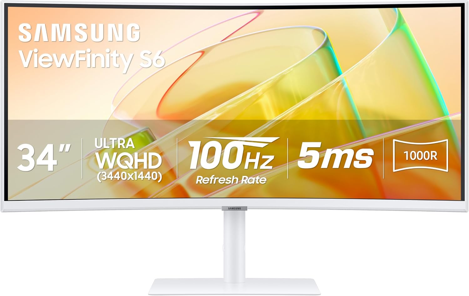 Detalle de Samsung 34-inch curved monitor
