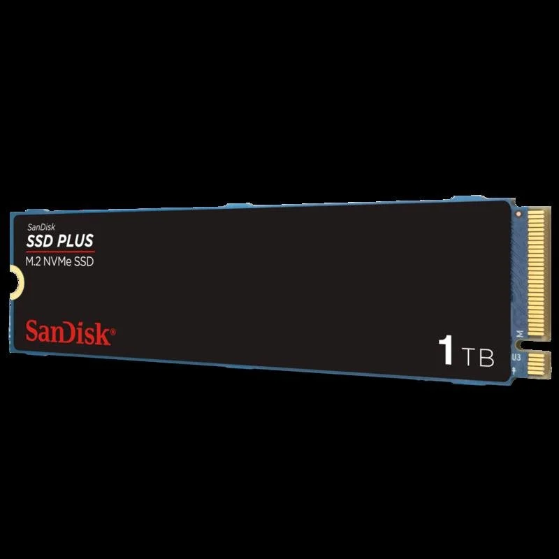 Detalle de Sandisk SDSSDA3N 1TB NVMe M.2 PCIe Gen3: rendimiento rápido para juegos y creación