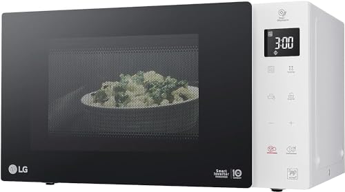 Detalle 2 de LG MS23NECBW: 23 L Mikrowelle mit Smart Inverter und I‑Wave für gleichmäßige Garergebnisse