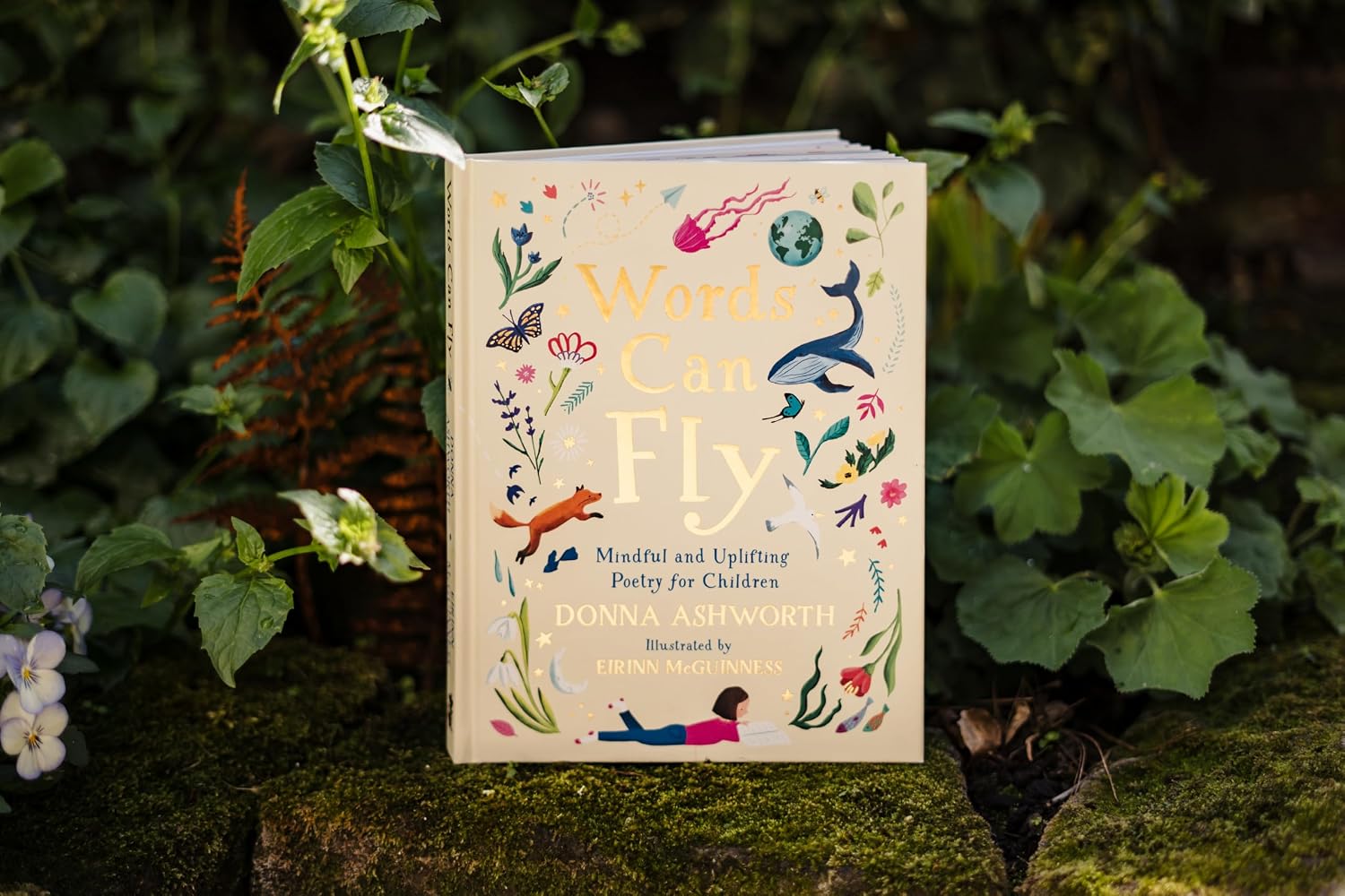 Detalle de Words Can Fly av Donna Ashworth – uppmuntrande dikter för barn 7–11 år
