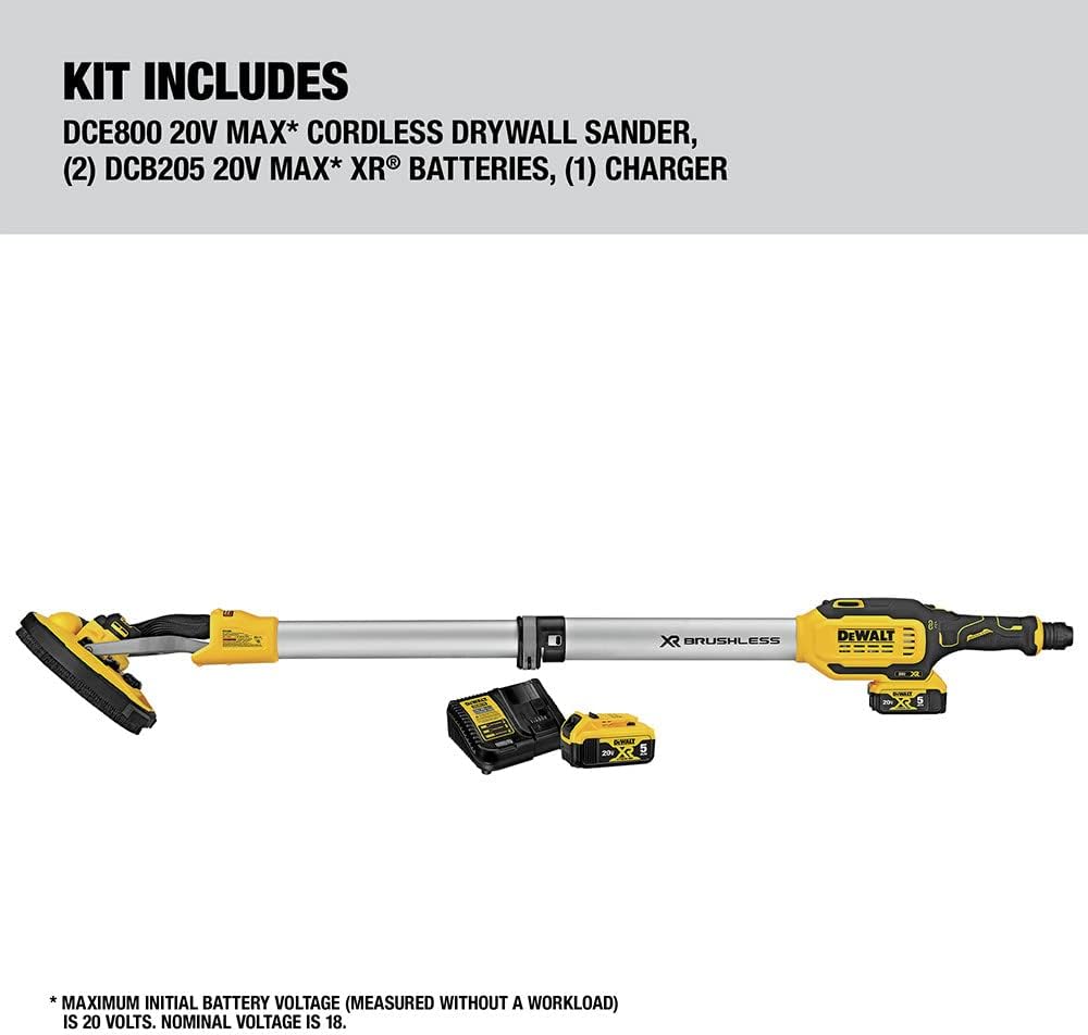 Thumbnail 1 de DEWALT Cordless drywall sander DCE800B