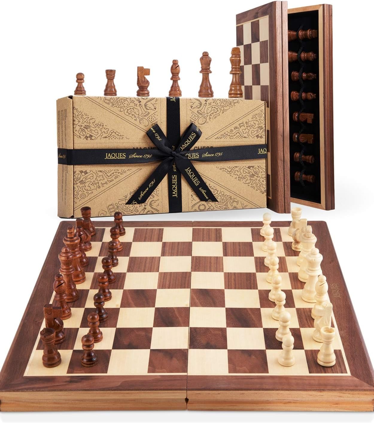 Detalle de Jaques of London Wooden Chess Set ♟