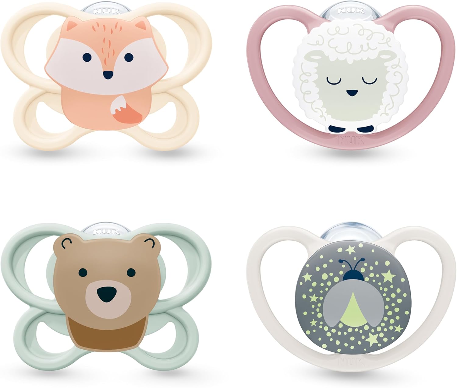 Detalle de NUK Perfect Match Air dummies 0–6 months