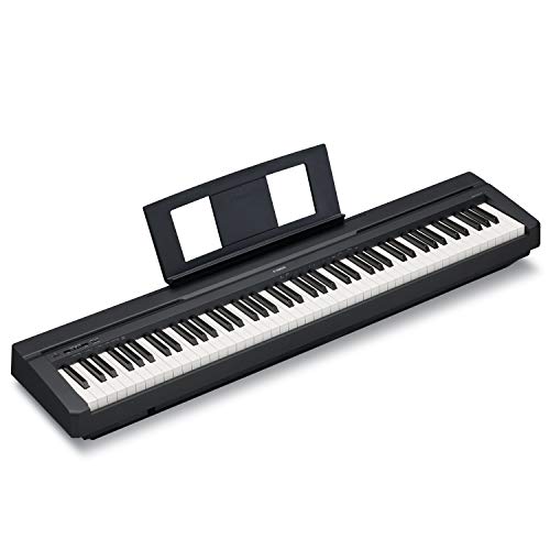 Detalle de Yamaha P-45: Piano numérique à 88 touches noir, compact et transportable