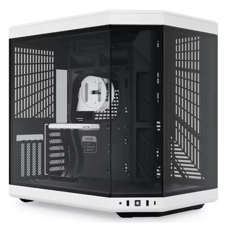 Detalle de Hyte Y70 Cristal templado USB 3.2 Blanco/Negro