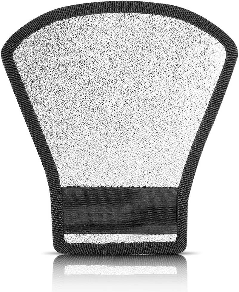 Thumbnail 6 de Neewer diffuseur flash argent/blanc (réflecteur double face) pour Speedlite