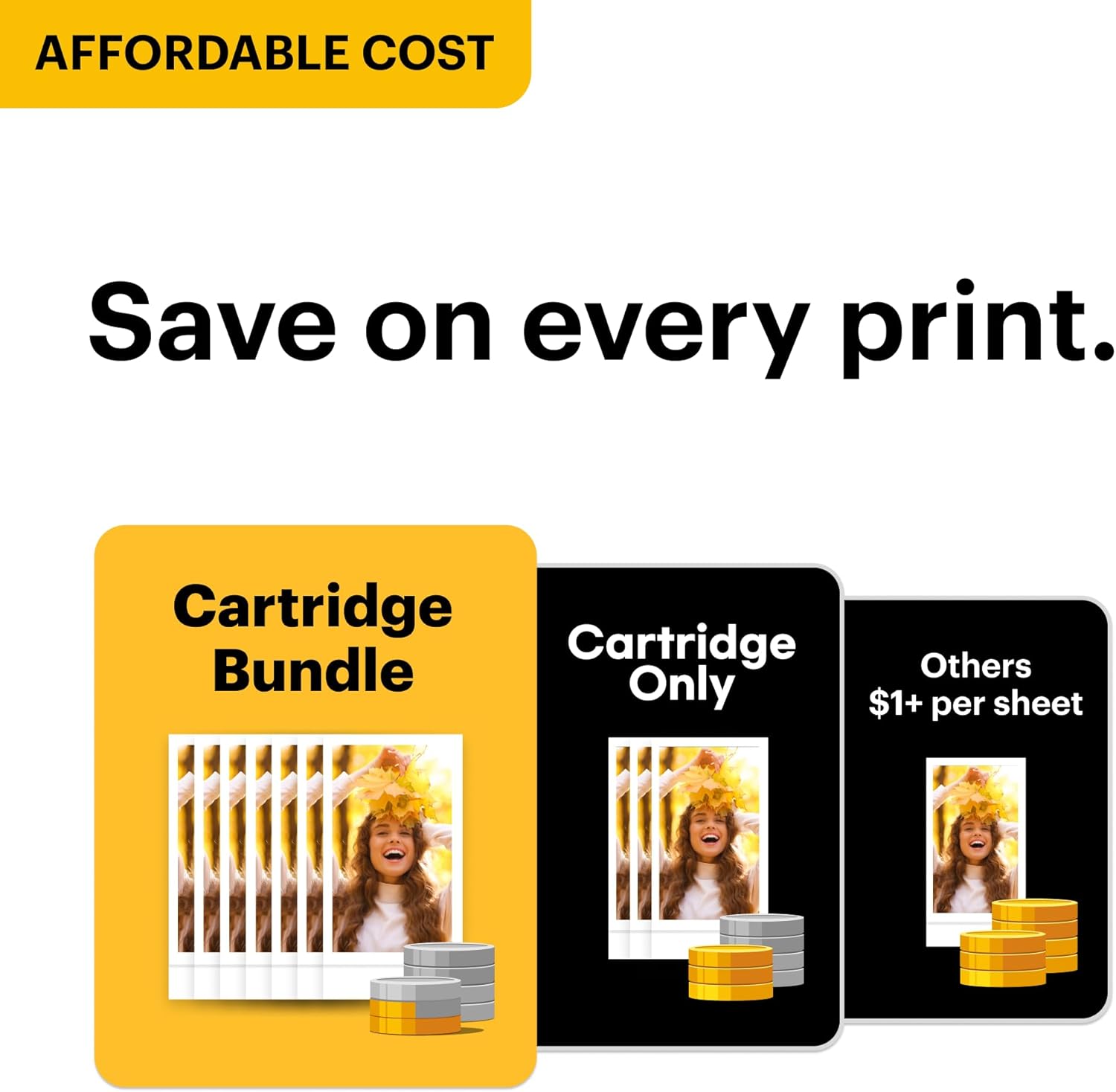 Thumbnail 3 de KODAK Mini Shot 2 Era 2x3” Instant Digital Camera & Photo Printer (Yellow)