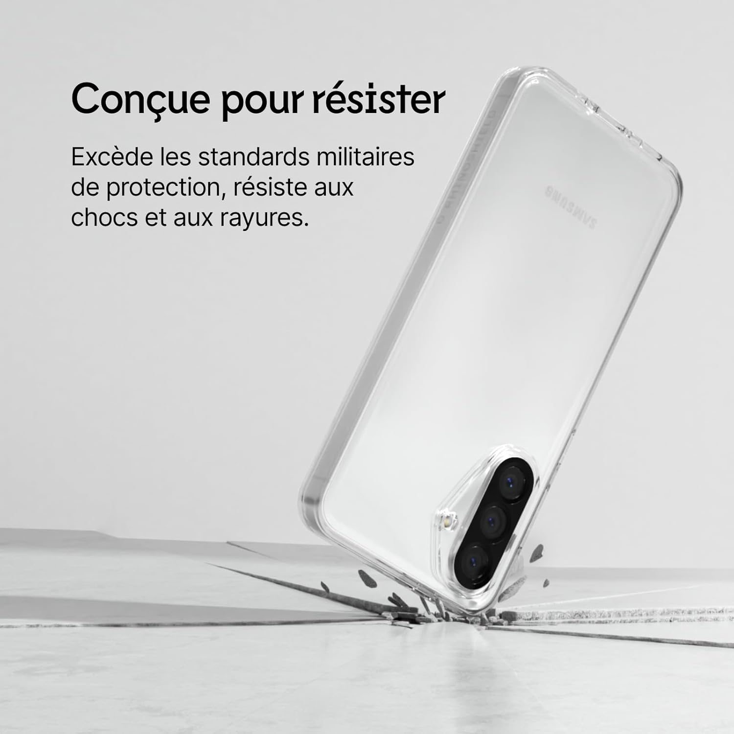 Thumbnail 2 de RhinoShield JellyTint – Coque transparente pour Galaxy A56, résistance et transparence au rendez-vous