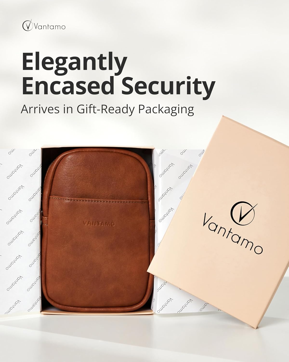 Thumbnail 5 de Vantamo crossbody bag for women with RFID blocking and anti-pickpocket clip