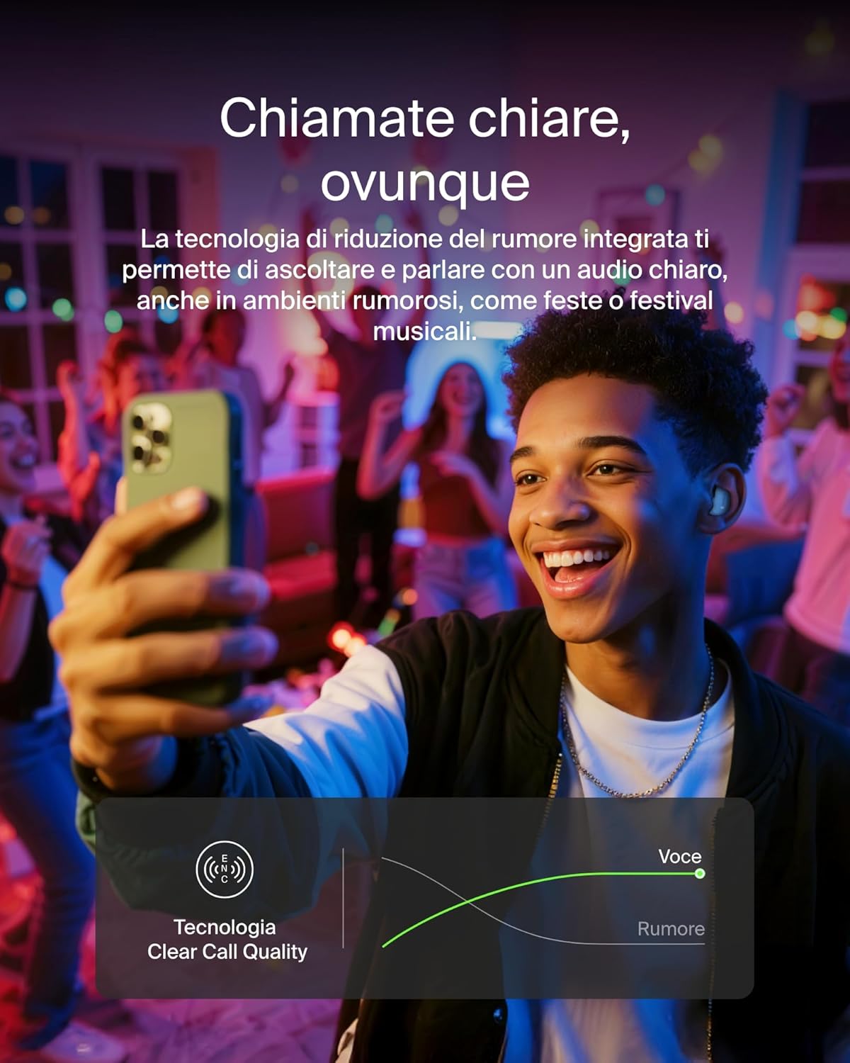 Thumbnail 5 de Belkin SoundForm Anywhere auricolari Bluetooth IPX4