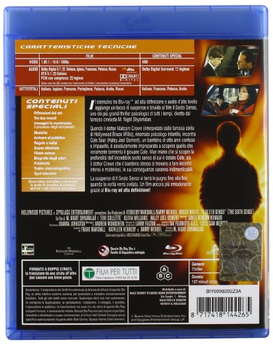 Thumbnail 1 de Il sesto senso di Eagle Pictures: una release polacca con audio e sottotitoli in italiano