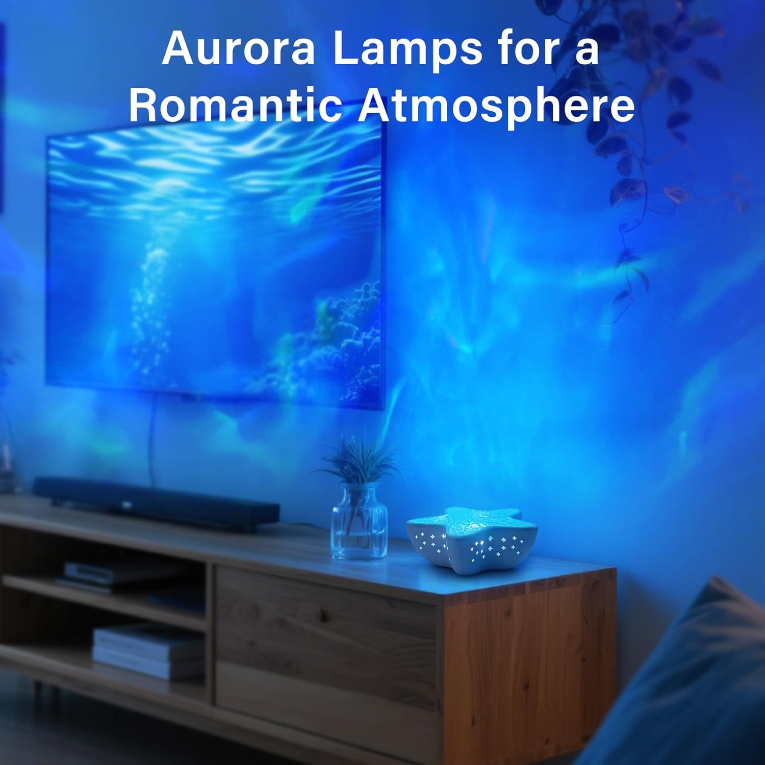 Thumbnail 3 de AmmToo Projecteur Ciel Étoilé Sans Fil — Veilleuse d'ambiance 7 couleurs, USB-C et autonomie 12h