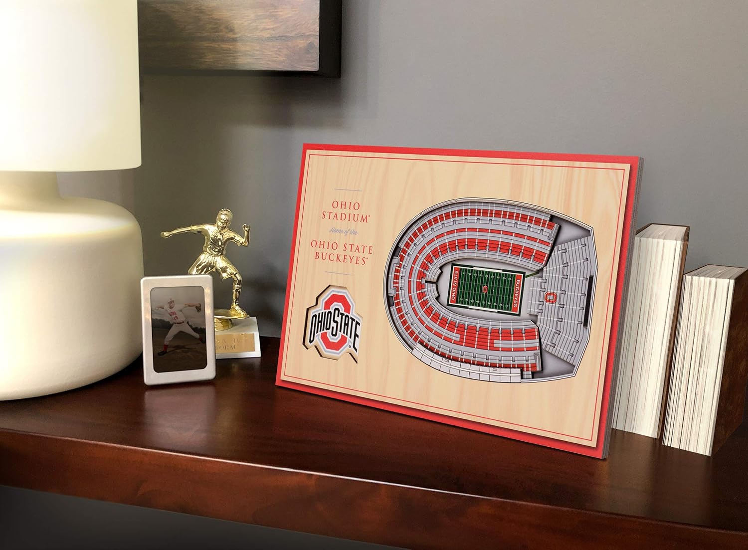 Detalle 2 de YouTheFan NCAA 3D StadiumView Desktop (hand-assembled stadium wall display)