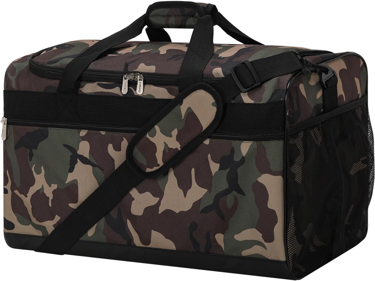 Detalle de ZZY Sporttasche 40L – Reisetasche Fitness Tasche mit Schultergurt, Camouflage
