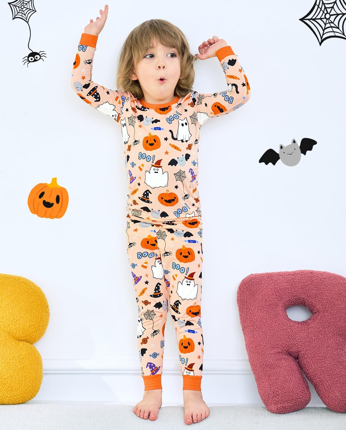 Detalle 2 de babee Reshinee Kids Pajama Set, Bamboo Viscose