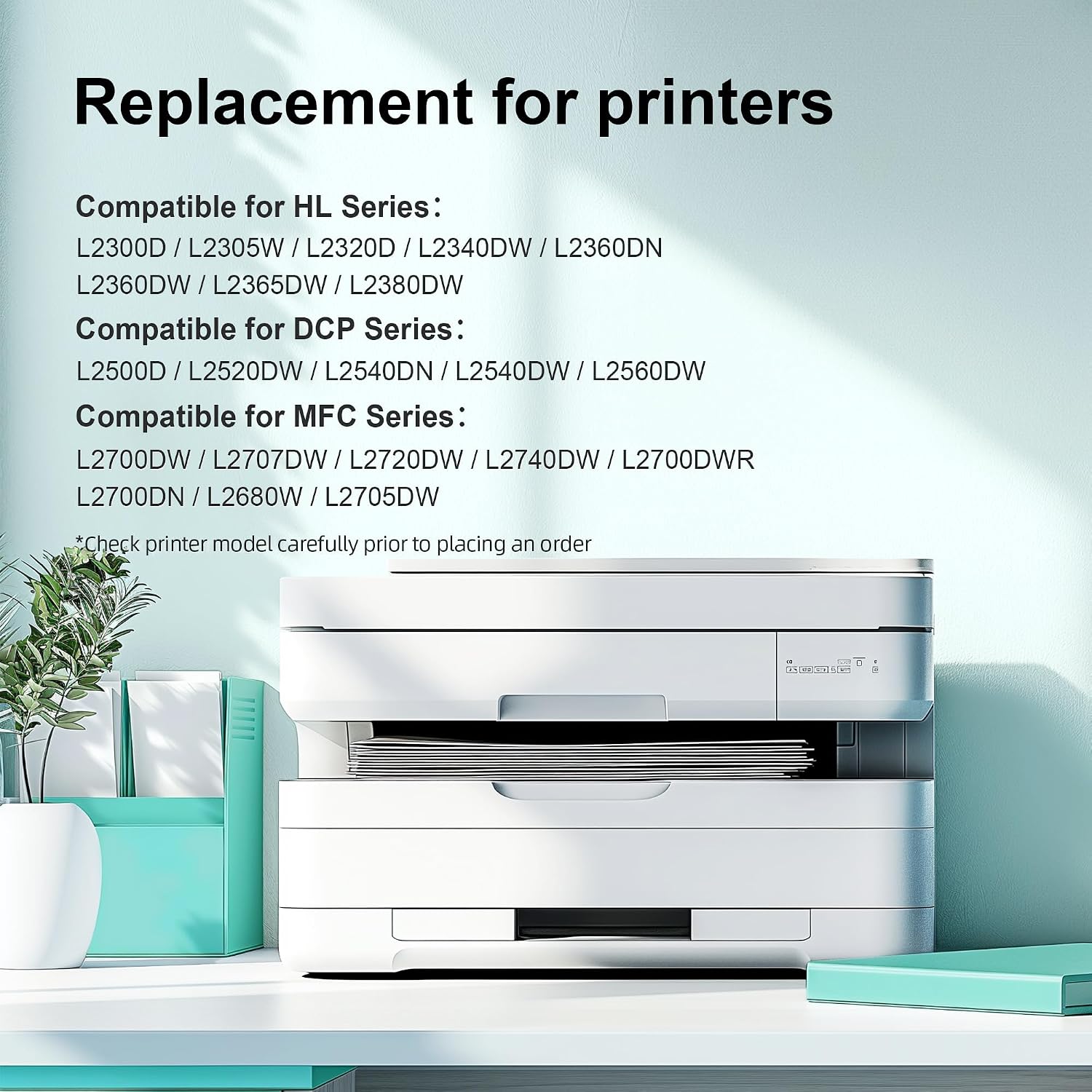 Detalle 2 de LOFBLAT TN2320 Schwarz Toner für Brother