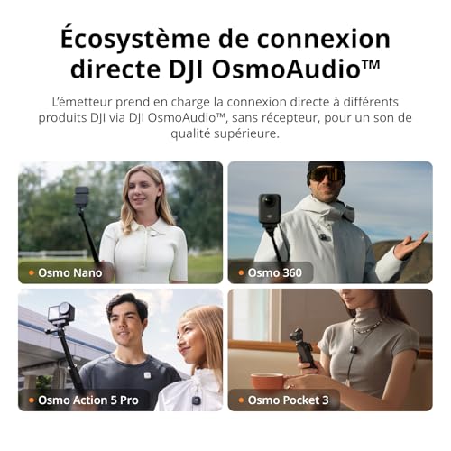 Detalle de DJI microphone cravate sans fil Mic Mini