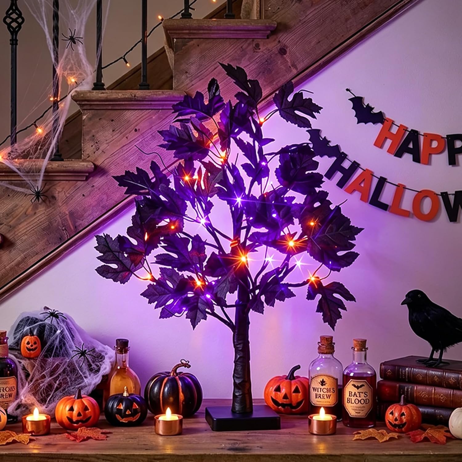 Thumbnail 6 de EAMBRITE Halloween tree, 22-inch
