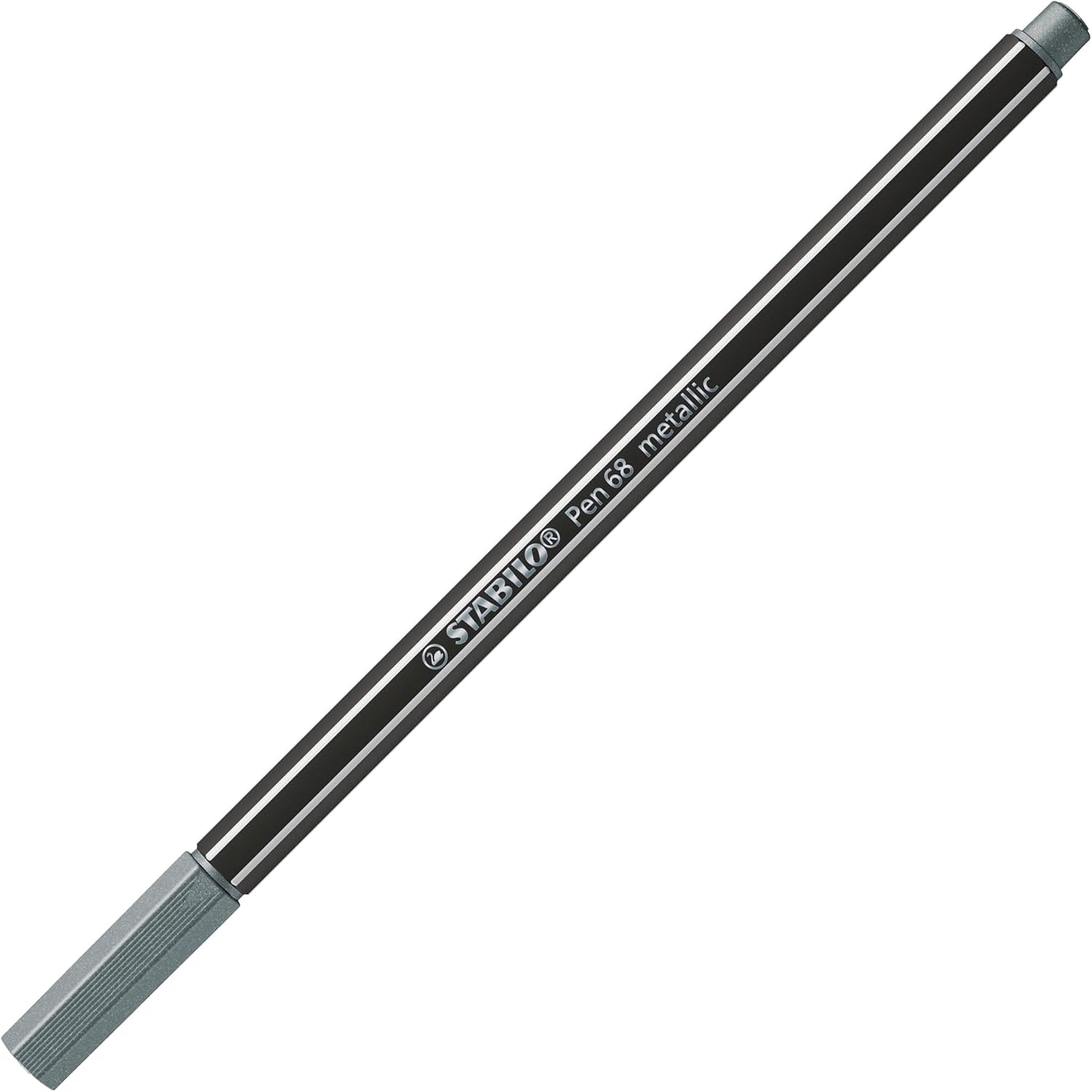 Detalle de STABILO Premium Metallic-Filzstift – Pen 68 metallic im 8er Metalletui