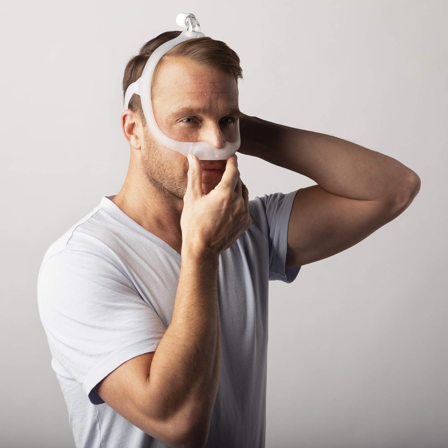 Detalle de Philips Respironics DreamWear 鼻マスクフレーム(大)ソフトラップ付き・手洗い対応