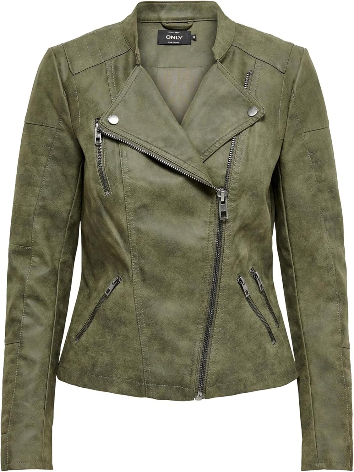 Thumbnail 6 de ONLY Female Kunstlederjacke ONLAVA mit Bandkragen