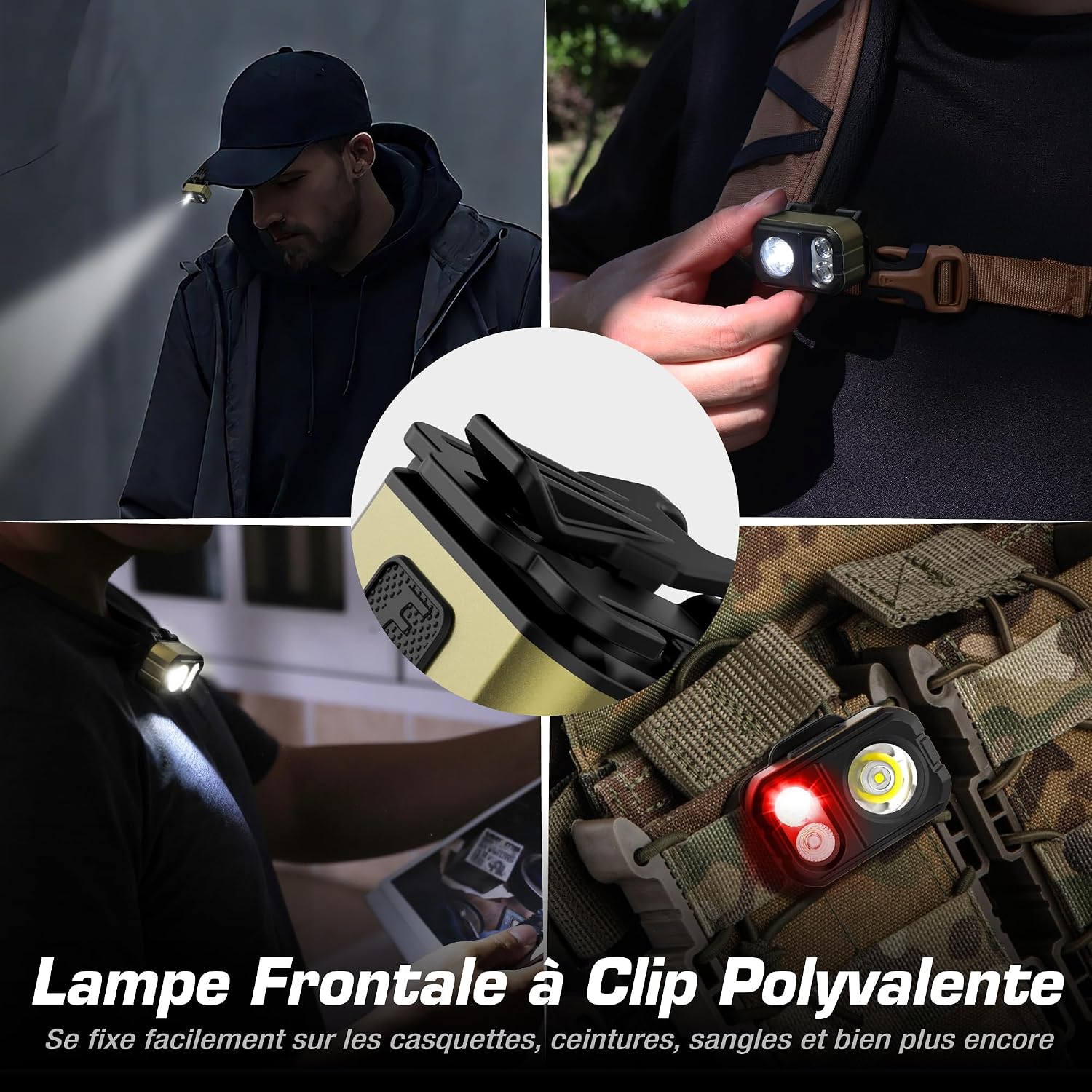 Thumbnail 4 de EverBrite Lampe frontale 400 lm rechargeable pour randonnée