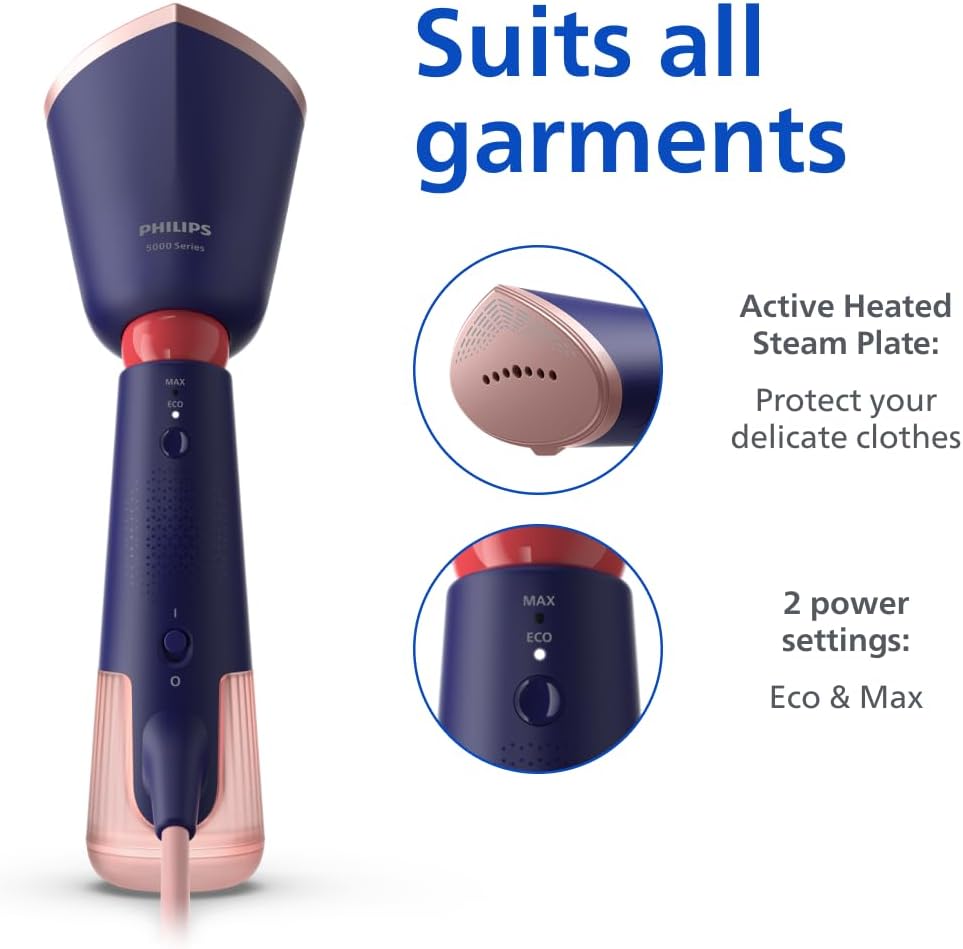 Thumbnail 4 de Philips 5000 Series Handheld Steamer 1400W
