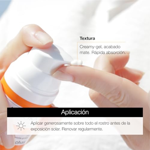 Detalle de Bella Aurora Protector Solar Facial Antimanchas SPF 50+ para Piel Mixta y Grasa
