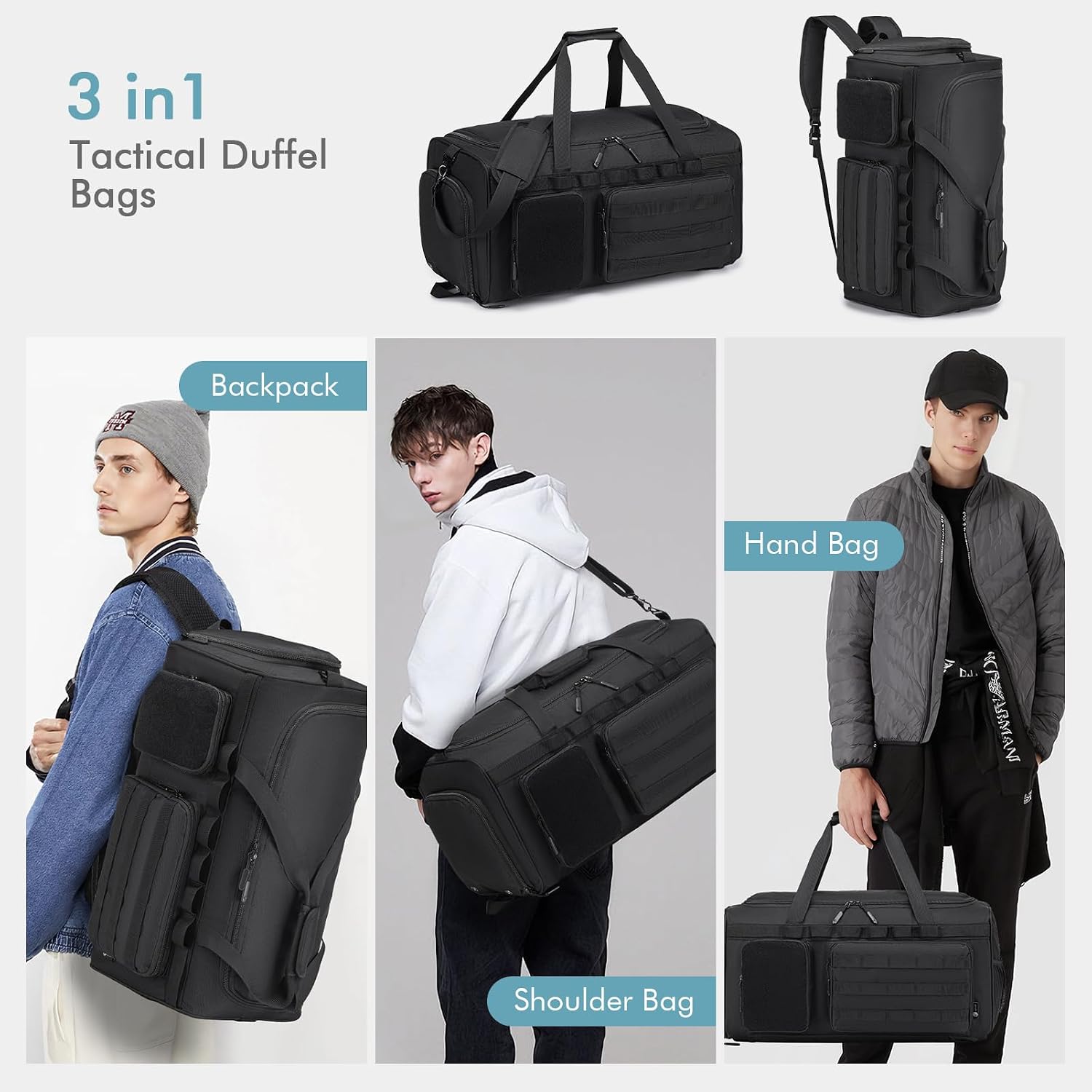 Detalle 2 de BAGZY 3 in 1 Borsone 55 L