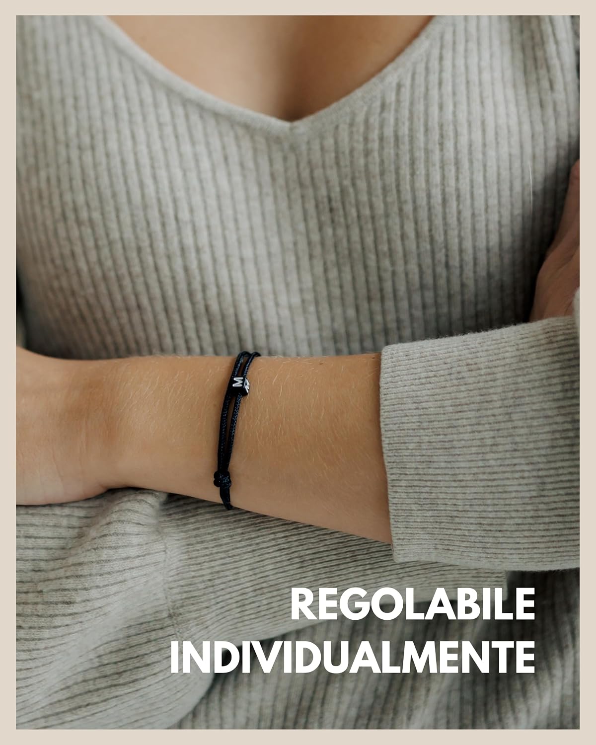 Thumbnail 3 de GD GOOD.designs bracciale con lettere regolabile 14-25 cm
