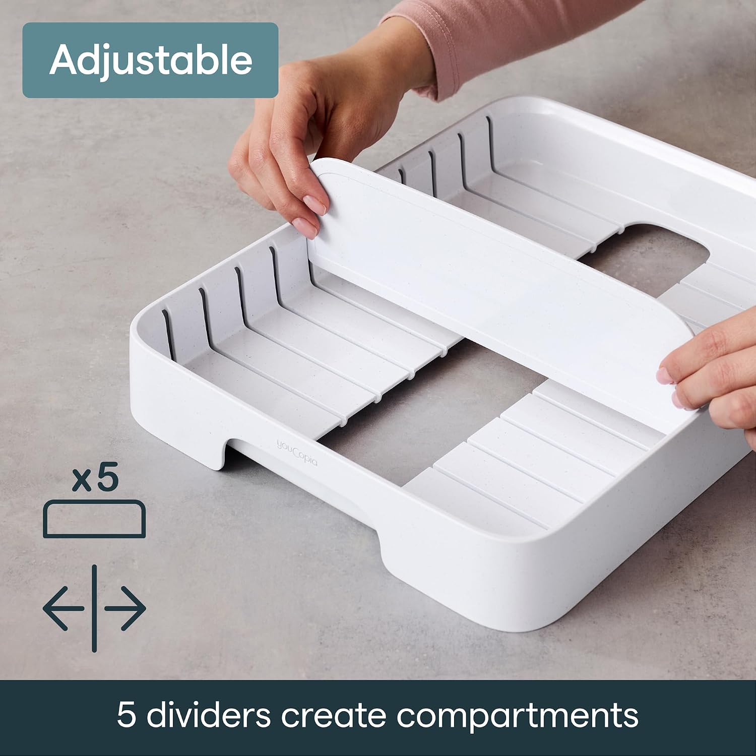 Detalle 2 de YouCopia StoraLid Adjustable Lid Organizer 24