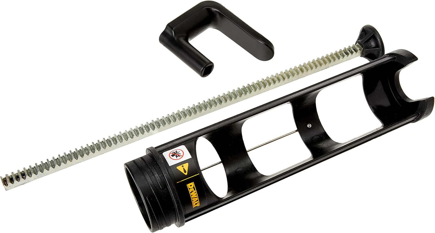 Detalle de Dewalt DCE5601-XJ Ensemble de supports pour les gaines pour le pistolet à mastic 580 – Noir
