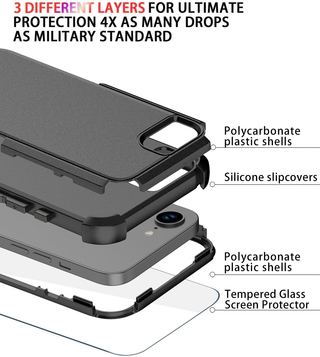 Thumbnail 5 de Diverbox iPhone 16e heavy duty case 6.1 inch