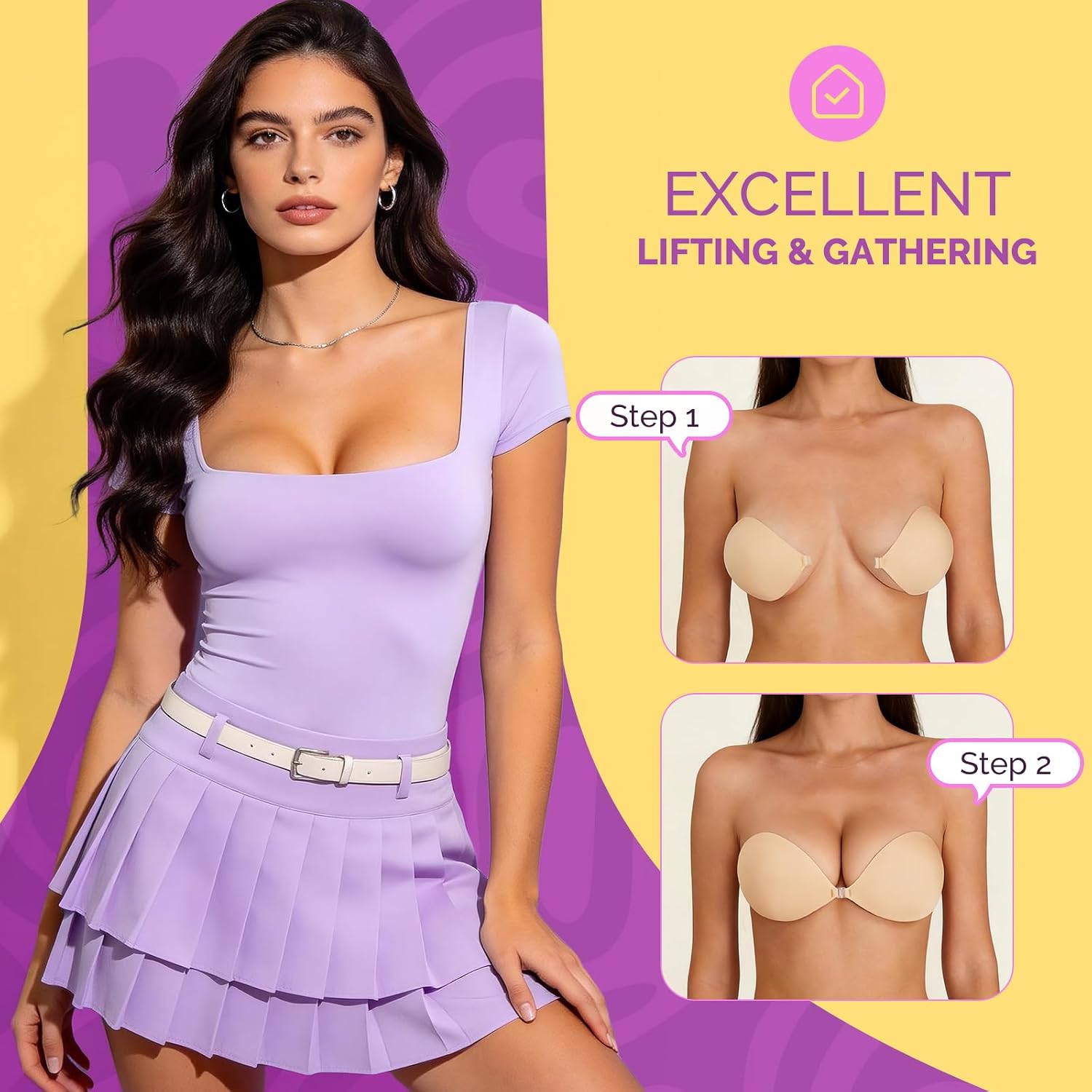 Detalle 2 de VogaChic Adhesive Bra 2-Pack