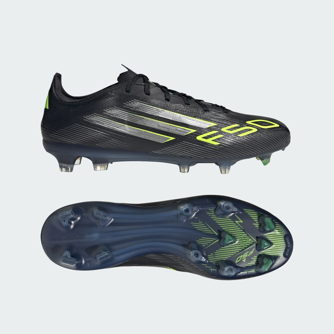 Detalle de Adidas Bota de fútbol F50 Pro césped – negro