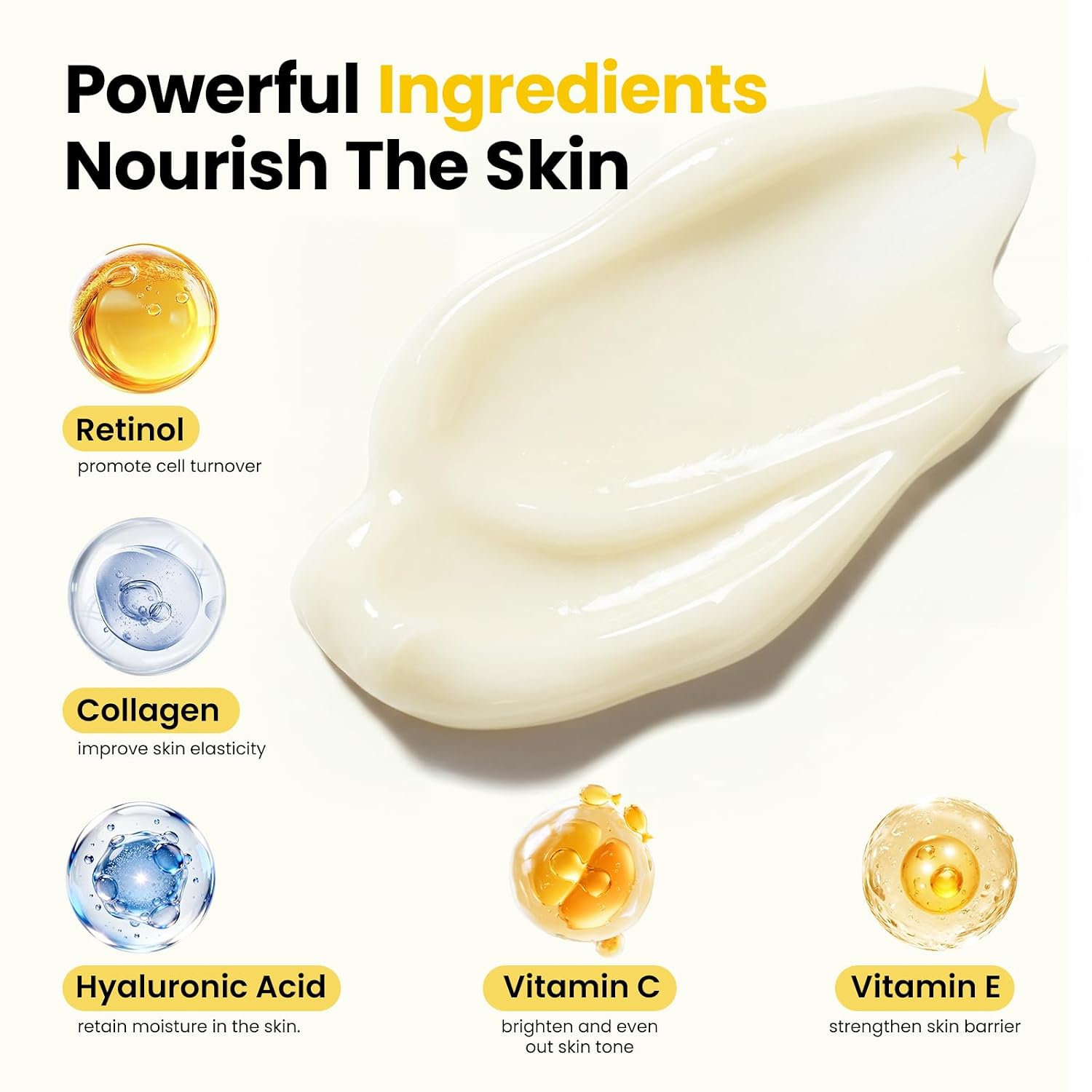 Detalle de Retinol Cream Anti Aging