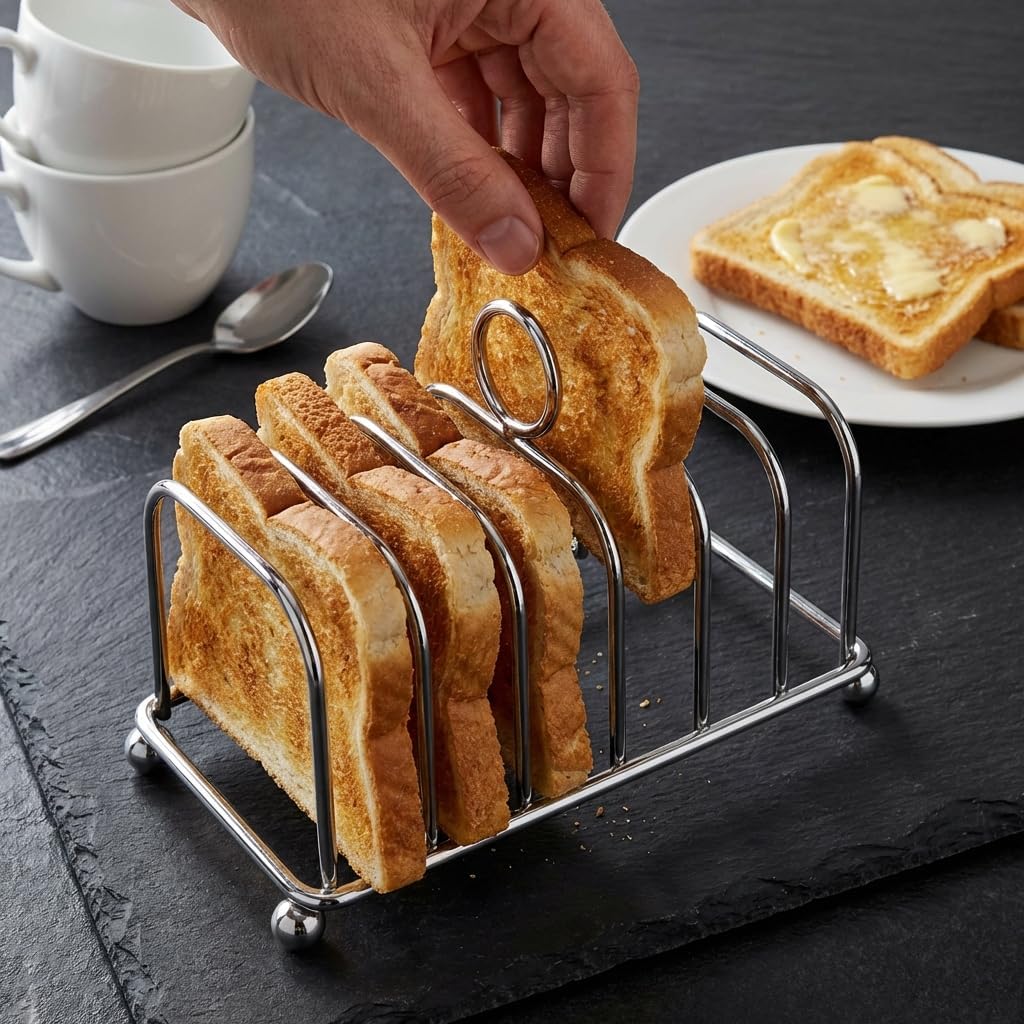 Detalle 1 de Junverelle Stainless Steel Toast Rack