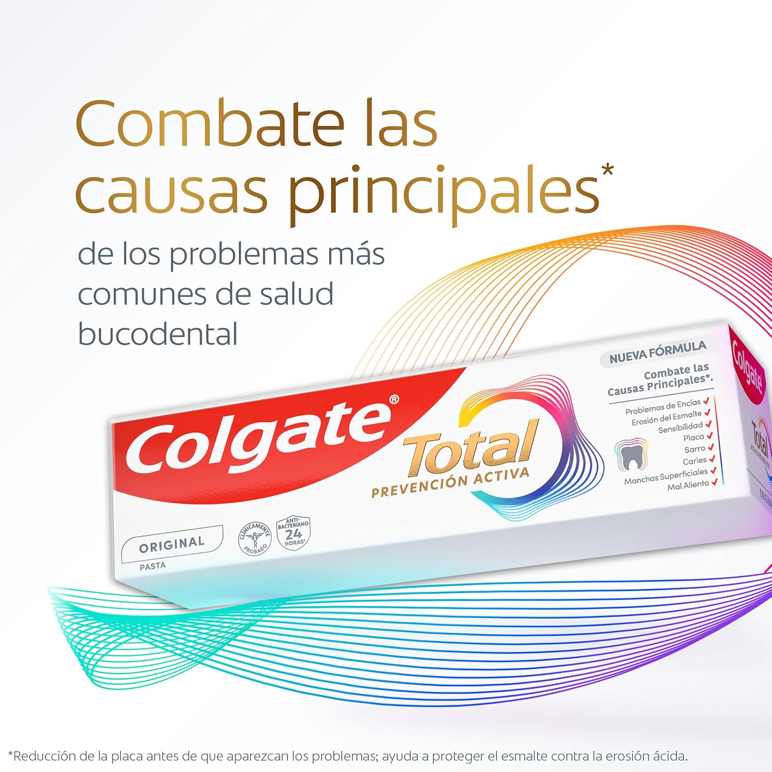 Thumbnail 5 de Colgate Total Original 4 x 100 ml pasta dental 🪥