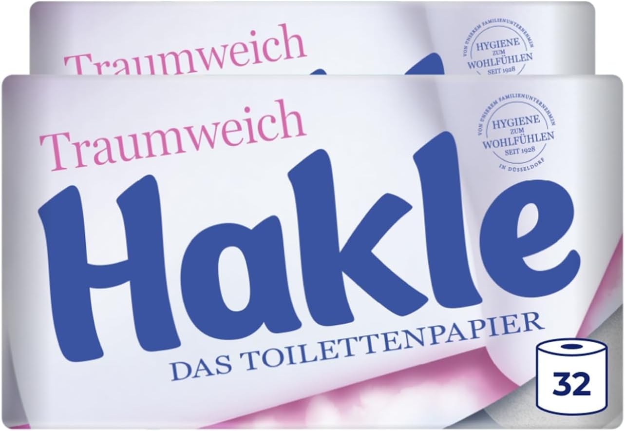 Thumbnail 6 de Hakle Traumweich Toilettenpapier – 72 Rollen, 4-lagig, 130 Blatt pro Rolle, Duftfrei
