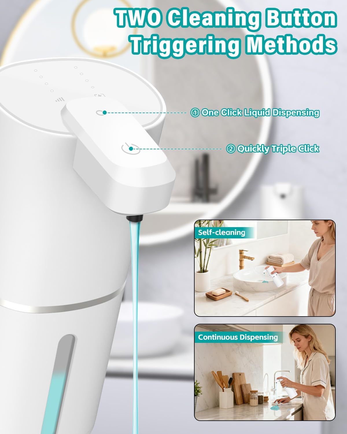 Thumbnail 6 de Dalugo Automatic Wall Mounted Soap Dispenser, 380mL with Sensor